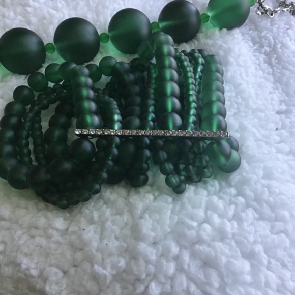 SJ Green Dina Necklace and Bracelet - Picture 2 of 2